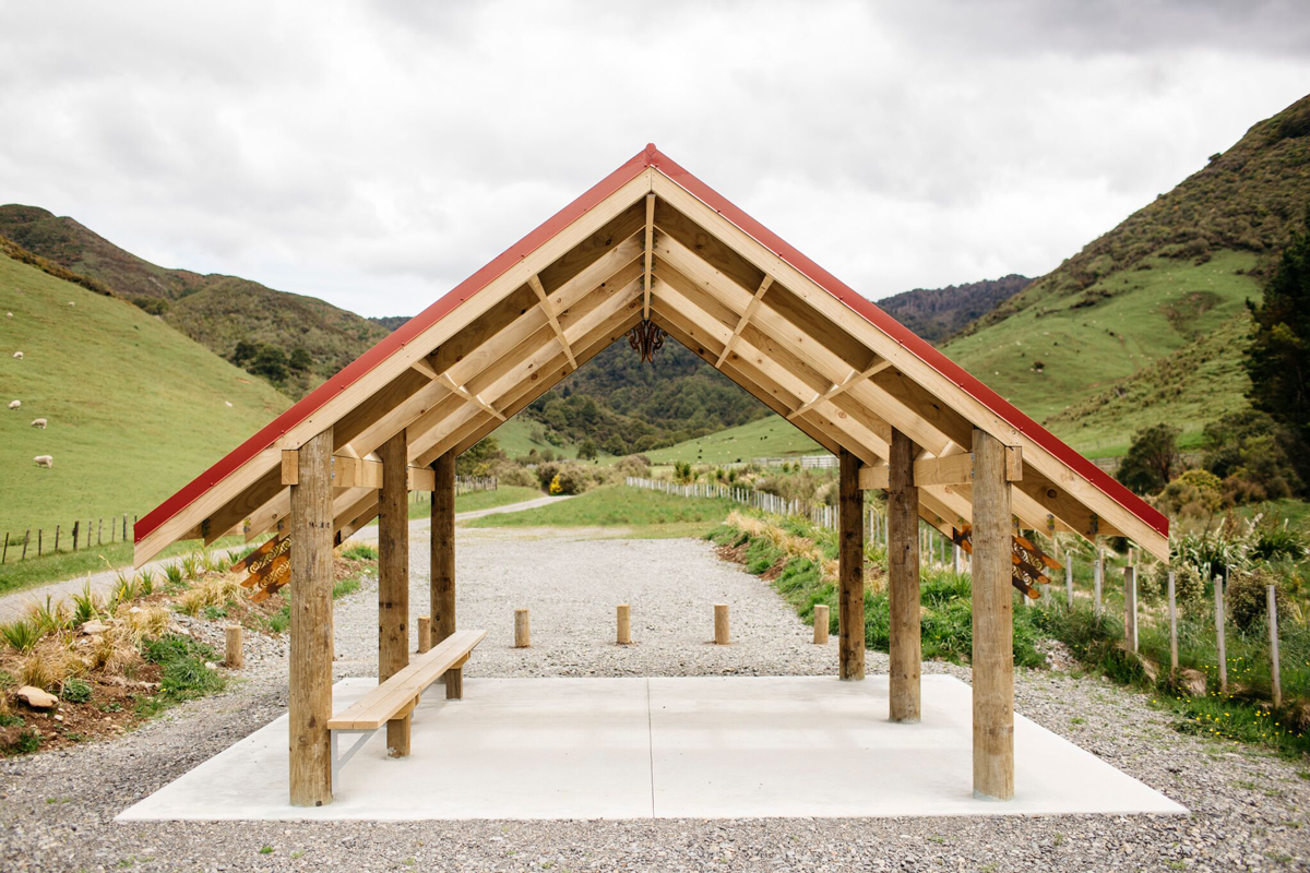 Tū Te Manawa project, Ngāmoko Whare, Manawatū River Road, Norsewood