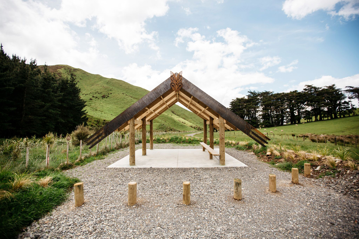 Tū Te Manawa project, Ngāmoko Whare, Manawatū River Road, Norsewood