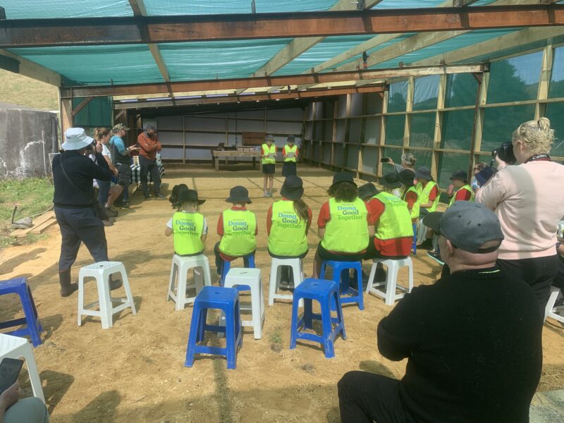 Opening of Te Miro Farm's Wananga Nursery